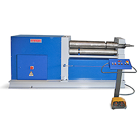 MOTORISED ASSYMETRICAL 3 ROLLS PLATE BENDING MACHINES