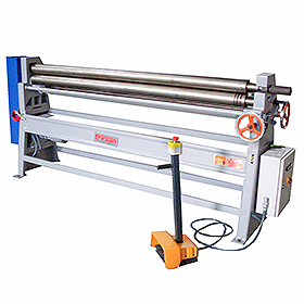 3 ROLLS MOTORISED AND MANUAL PLATE BENDING MACHINES